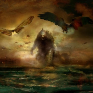 Concept art for Godzilla: King Of The Monsters Image: Courtesy of Warner Bros. Pictures © 2019 Warner Bros. Entertainment Inc. All Rights Reserved.